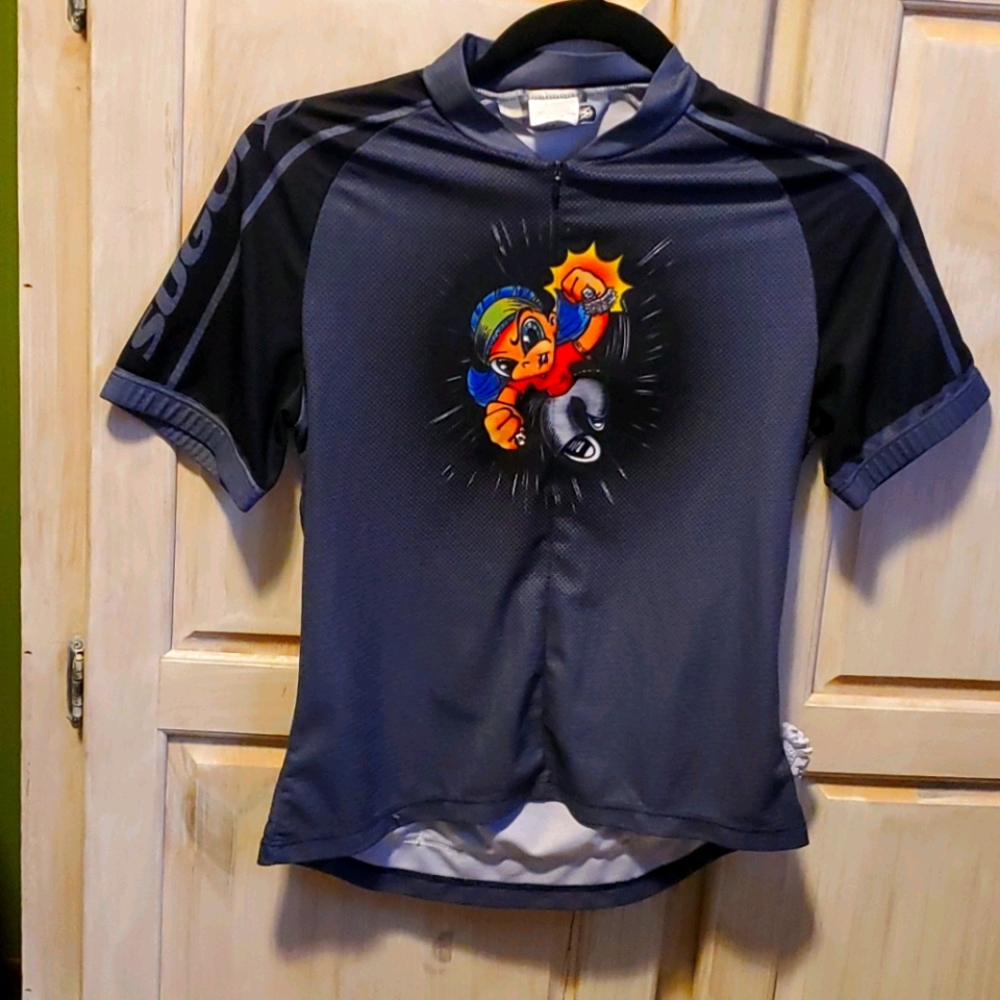 SUGOI Girl Power cycling jersey / shirt - Size Small